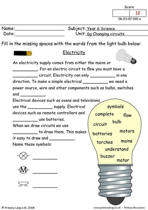 Electricity Worksheets Easy Teacher Worksheets Learning Electricity And Circuits Worksheet - Learning Electricity And Circuits Worksheet