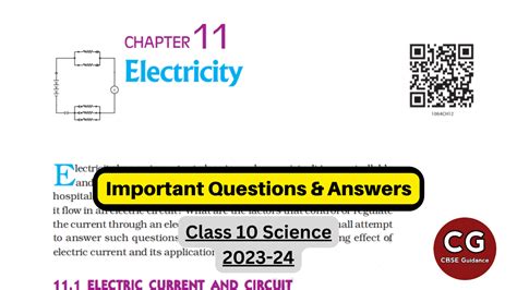 Download Electricity Question Answers Chapter 