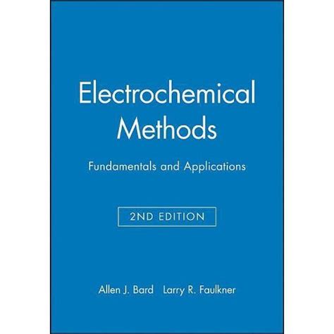 Read Electrochemical Methods Solutions Manual 