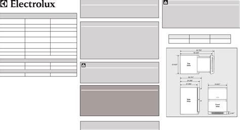 Read Online Electrolux R134A User Guide 