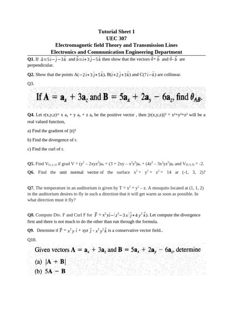 Electromagnetic Field Theory Problems And Solutions