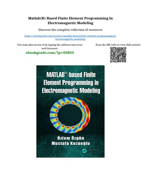 Electromagnetic Matlab Solution