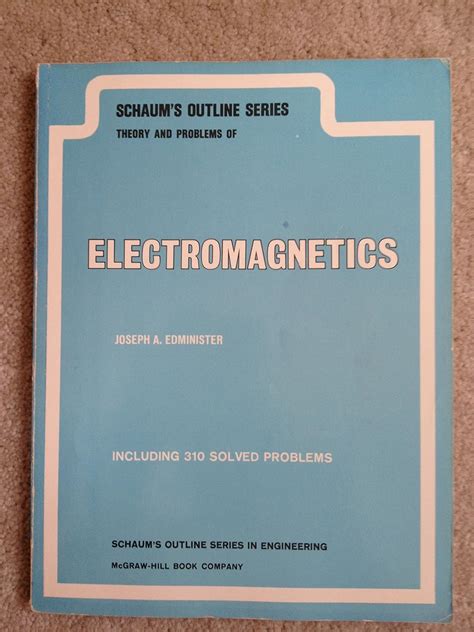 Download Electromagnetic Fields Theory Schaum Series 