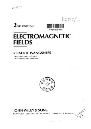 Full Download Electromagnetic Fields Wangsness Solution Manual Pdf 