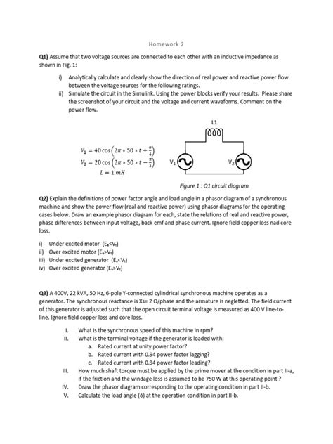 Read Electromechanical Energy Conversion Objective Questions Pdf 