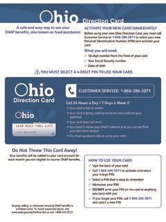 electronic benefit transfer ohio
