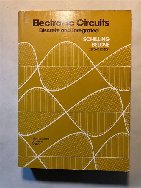 Electronic Circuits 2nd Edition Schilling And Belove