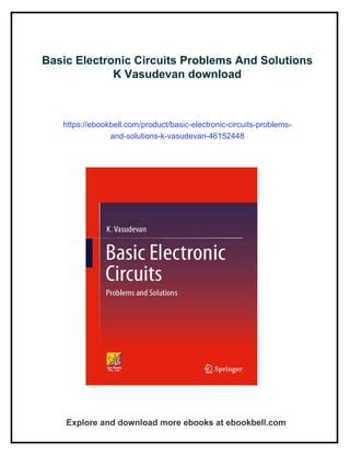 Electronic Circuits Problems And Solutions