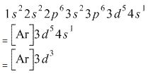 Electronic Configuration Of Cr3