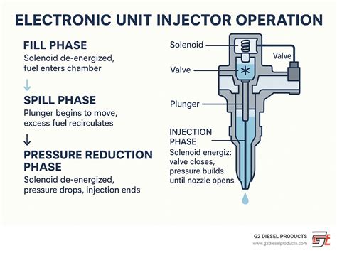 Electronic Unit Pump Injector Assemblies For Mack Trucks