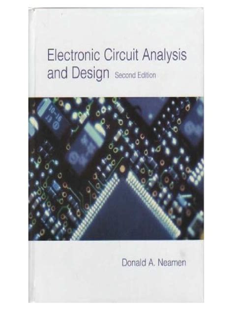 Read Electronic Circuit Analysis Design By Donald A Neamen 2Nd 