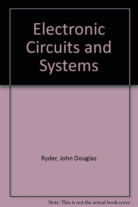 Read Electronic Circuits Systems John D Ryder Charles M 