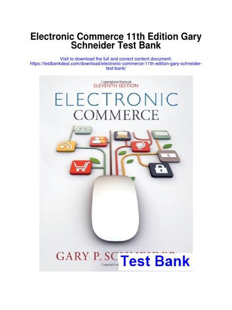 Read Electronic Commerce 11Th Edition Free Pdf Download 