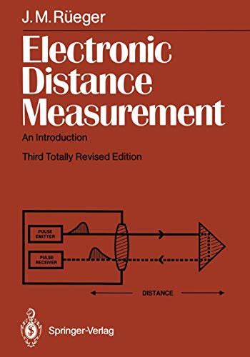 Read Electronic Distance Measurement An Introduction 