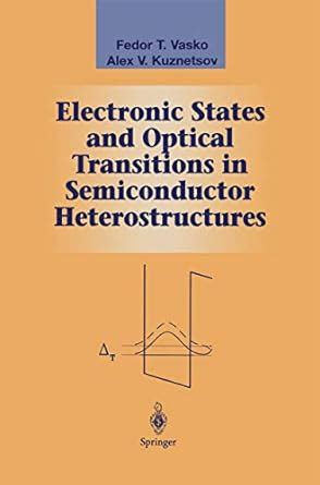 Full Download Electronic States And Optical Transitions In Semiconductor Heterostructures Graduate Texts In Contemporary Physics 