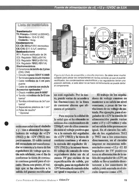Electronica Cekit 15