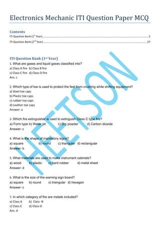 Electronics Mechanic Question Paper For Rrb