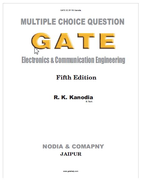 Download Electronics And Communication Engineering Mcq 