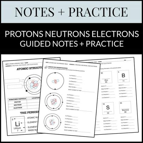 Electrons In Atoms Guided Practice Problems Answers