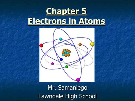 Read Electrons In Atoms Chapter 5 