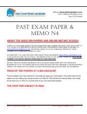 Read Electrotechnics N4 Exam Papers And Memo 