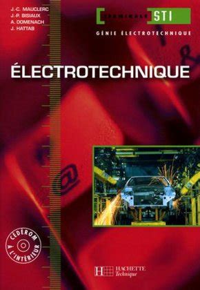 Electrotechnique Terminale Sti Ga C Nie A C Lectr