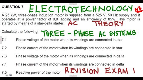 Download Electrotechnology N3 August 2013 Question Paper 