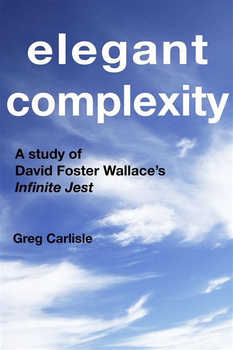 Elegant Complexity A Study Of David Foster Wallaces Infinite Jest
