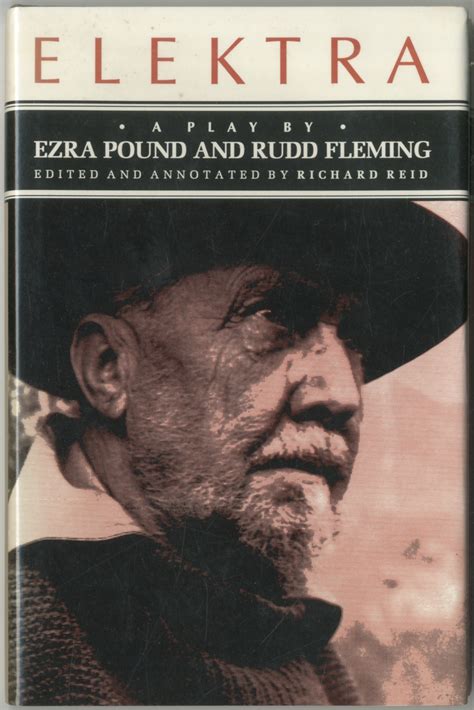 Full Download Elektra A Play By Ezra Pound And Rudd Fleming 