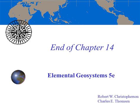 Read Online Elemental Geosystems Chapter 14 