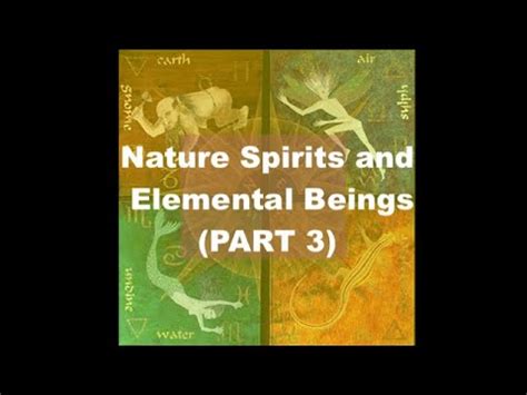 Elementals And Nature Spirits