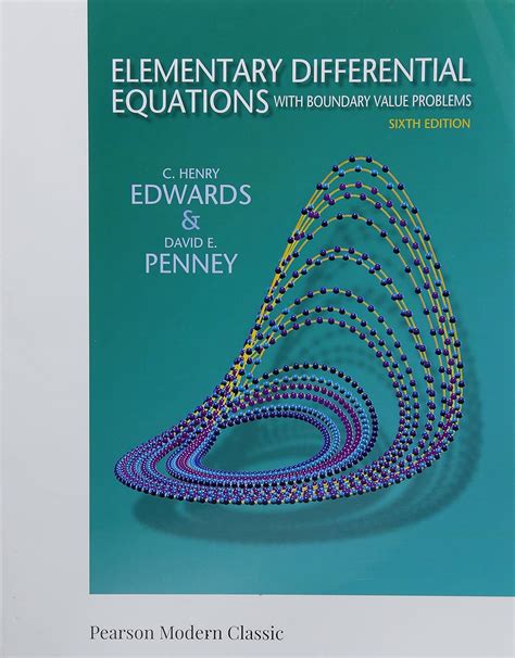 Elementary Differential Equations And Boundary Value Problems