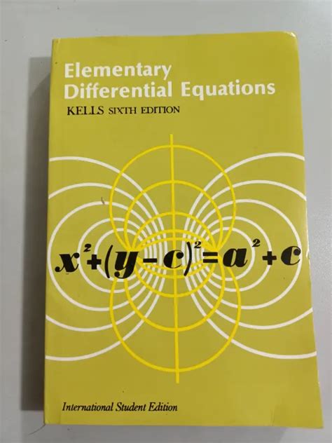 Elementary Differential Equations Solutionsby Kells