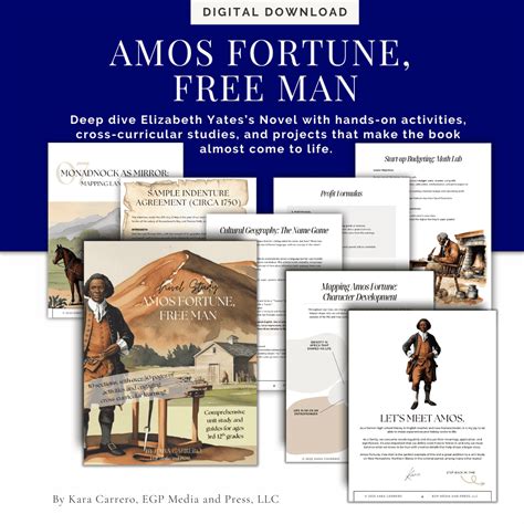 elementary grade biography of amos fortune
