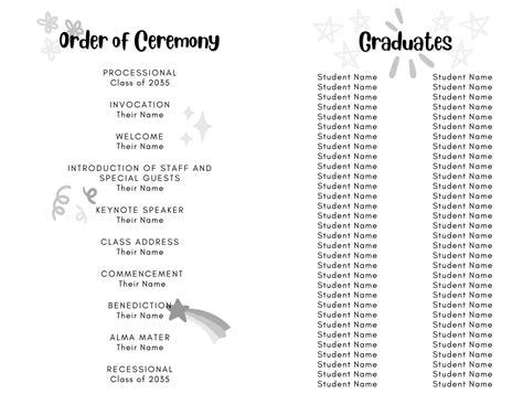 Elementary Graduation Program