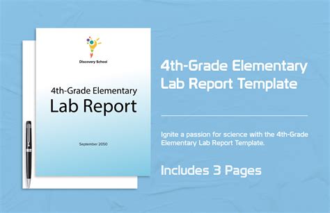 Elementary Lab Report Template