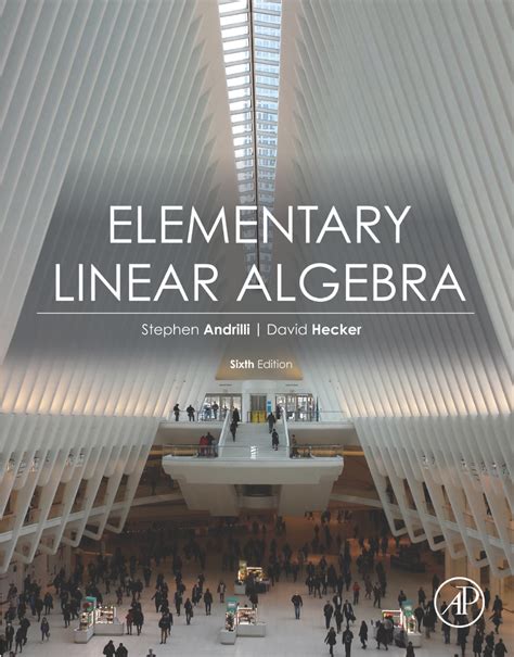 elementary linear algebra 6th edition solutions manual