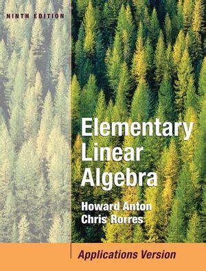 Elementary Linear Algebra 9th Edition Kolman