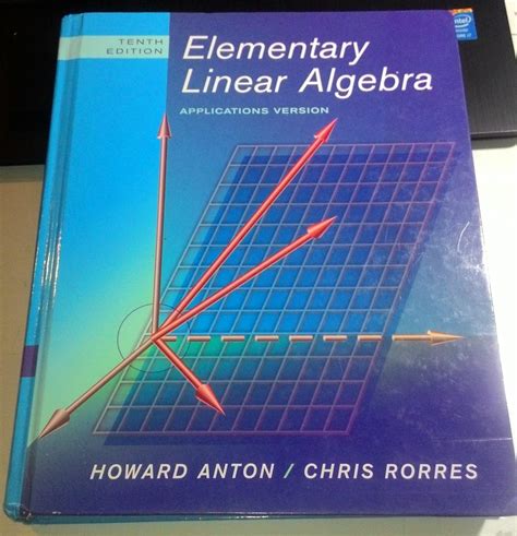 Elementary Linear Algebra Applications Version 8th Edition