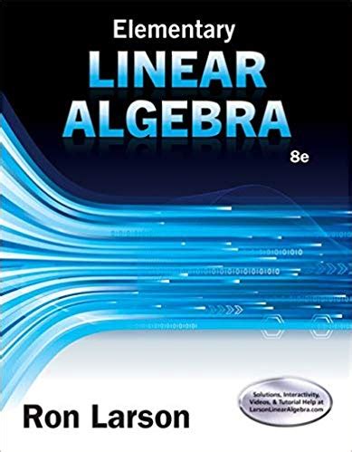 Elementary Linear Algebra Larson Solution Manual Pdf