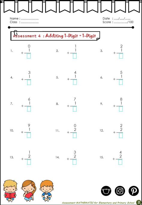 elementary math projects involving addition and subtraction