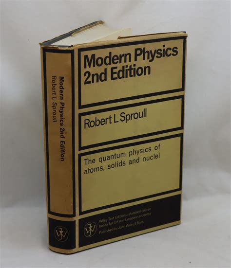 Elementary Modern Physics 2nd Edition Volume 1