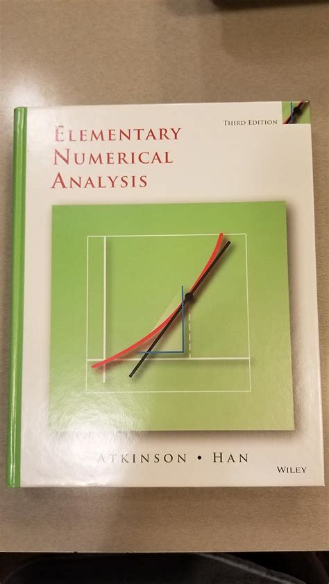 Elementary Numerical Analysis Atkinson Han Solution
