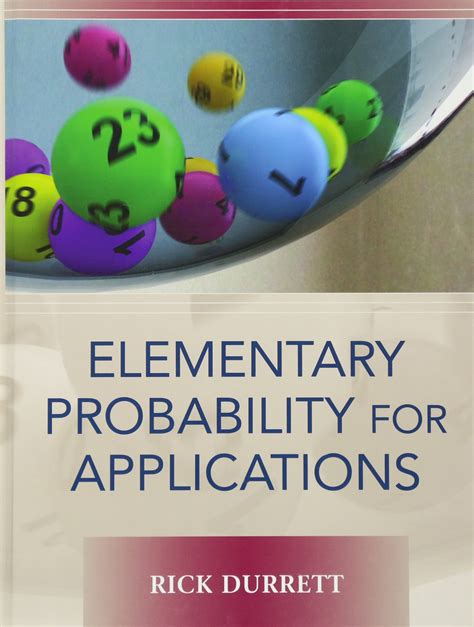 Elementary Probability For Applications Rick Durrett Solutions