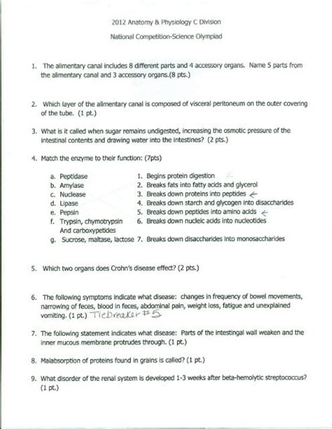 Elementary Science Olympiad Sample Tests