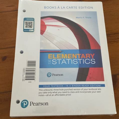 Elementary Statistics Books A La Carte Edition 9th Edition