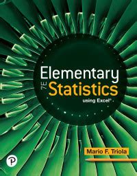 Elementary Statistics Using Excel