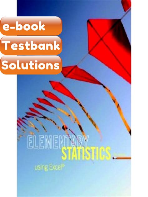 Elementary Statistics Using Excel 5th Edition