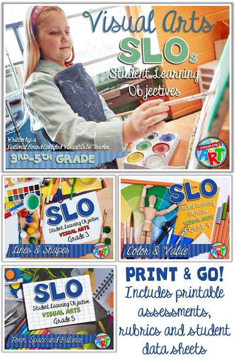 elementary visual art slo examples