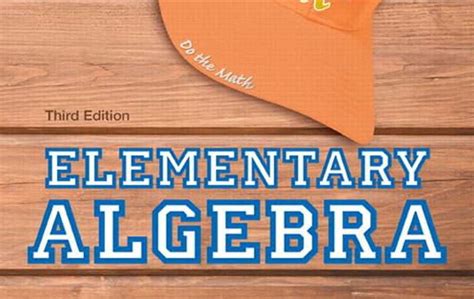 Full Download Elementary Algebra Coustom Version 3Rd Edition 